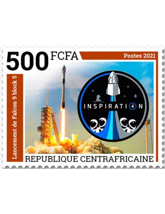 n° 8526/8529  - Timbre CENTRAFRIQUE Poste