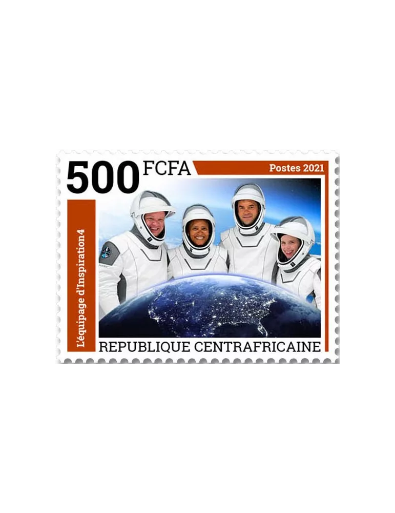 n° 8526/8529  - Timbre CENTRAFRIQUE Poste