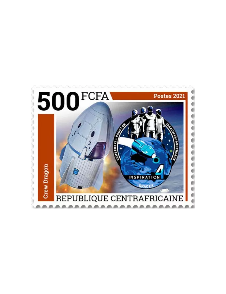 n° 8526/8529  - Timbre CENTRAFRIQUE Poste