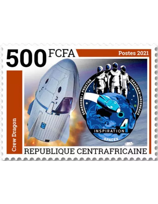 n° 8526/8529  - Timbre CENTRAFRIQUE Poste