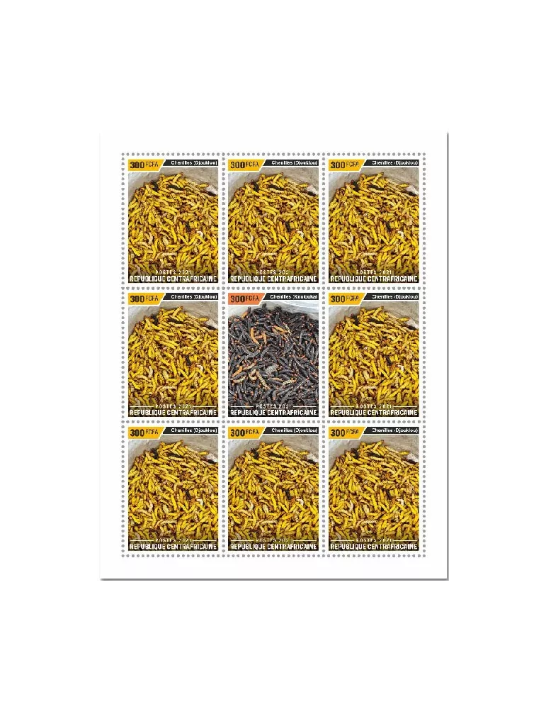 n° F8377  - Timbre CENTRAFRIQUE Poste