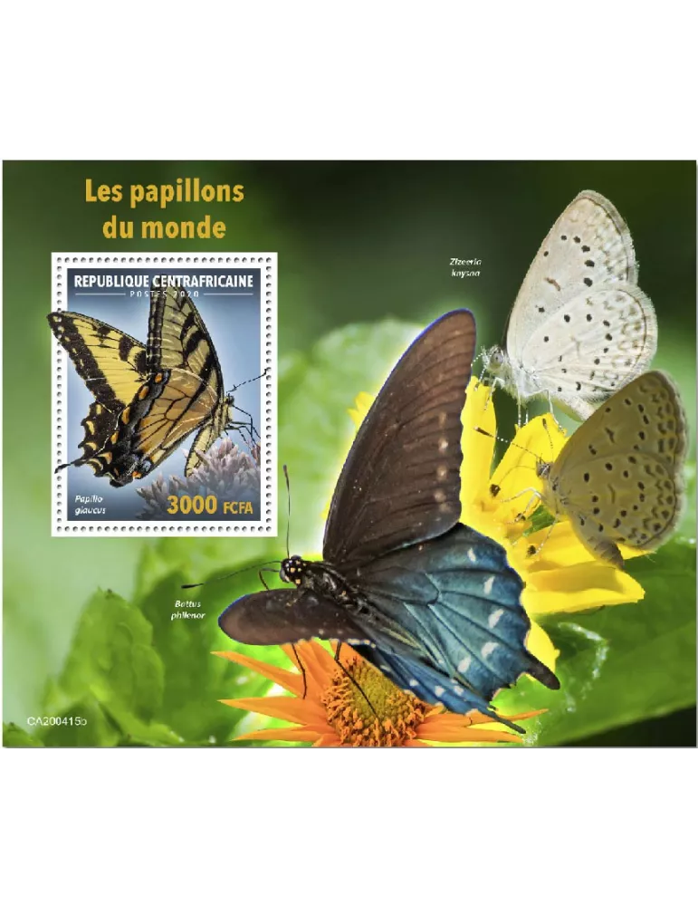 n° 1623  - Timbre CENTRAFRIQUE Blocs et feuillets