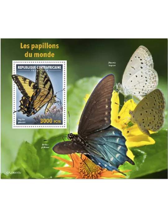 n° 1623  - Timbre CENTRAFRIQUE Blocs et feuillets