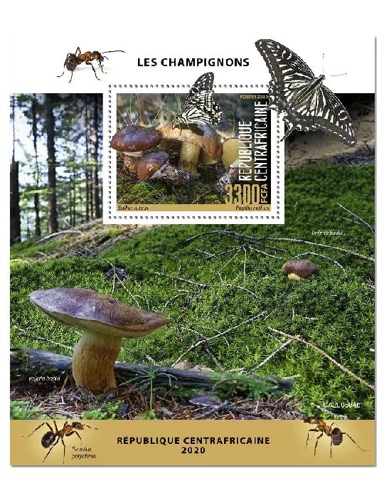 n° 1654  - Timbre CENTRAFRIQUE Blocs et feuillets