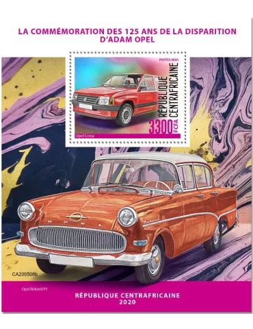 n° 1661  - Timbre CENTRAFRIQUE Blocs et feuillets