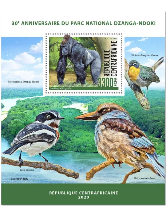 n° 1671  - Timbre CENTRAFRIQUE Blocs et feuillets