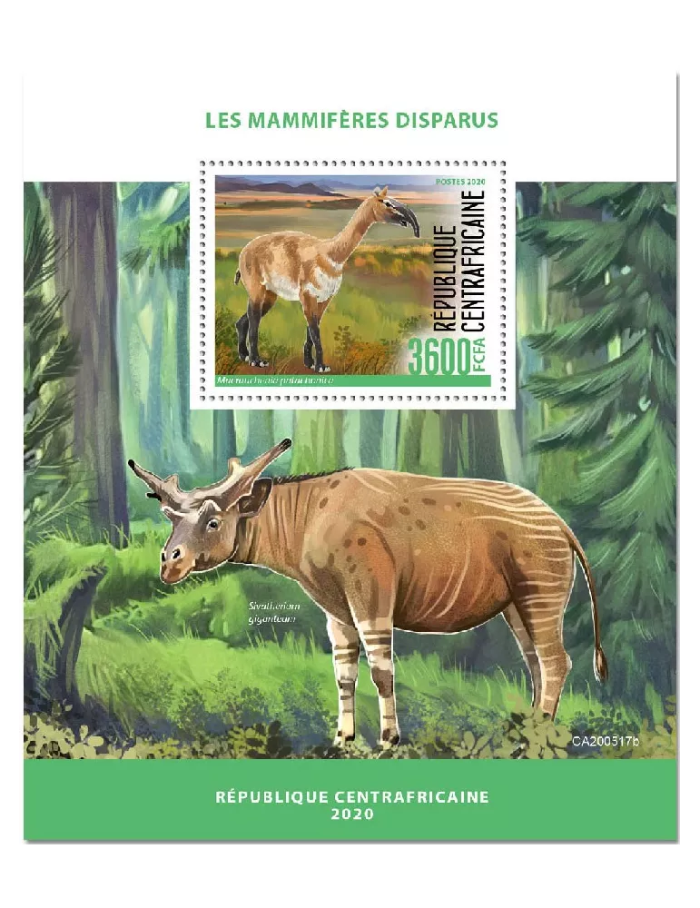n° 1672  - Timbre CENTRAFRIQUE Blocs et feuillets