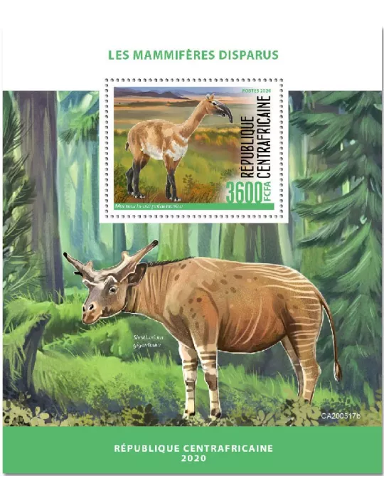 n° 1672  - Timbre CENTRAFRIQUE Blocs et feuillets