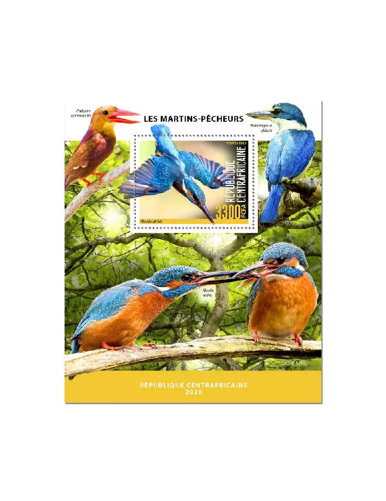 n° 1675  - Timbre CENTRAFRIQUE Blocs et feuillets