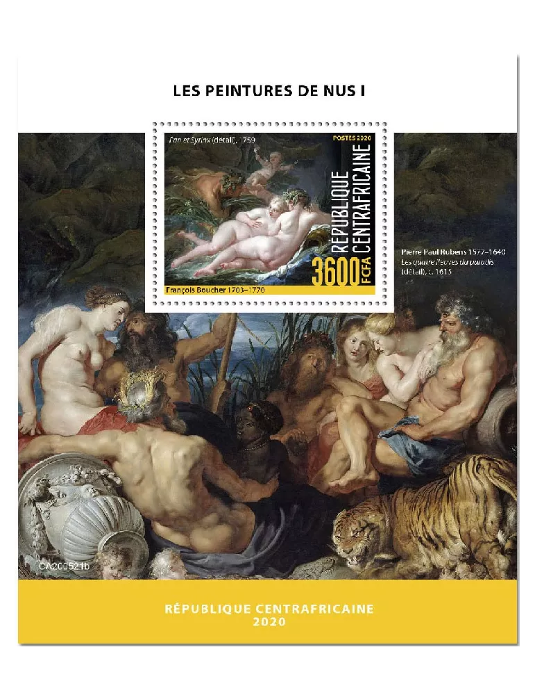 n° 1676  - Timbre CENTRAFRIQUE Blocs et feuillets