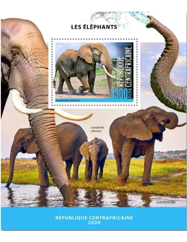 n° 1683  - Timbre CENTRAFRIQUE Blocs et feuillets