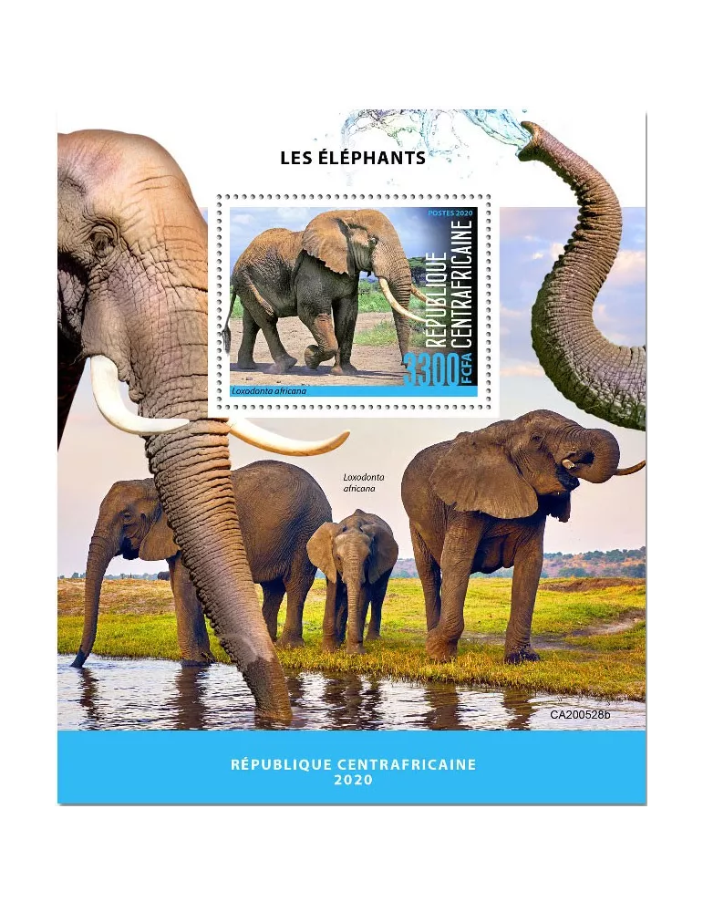 n° 1683  - Timbre CENTRAFRIQUE Blocs et feuillets