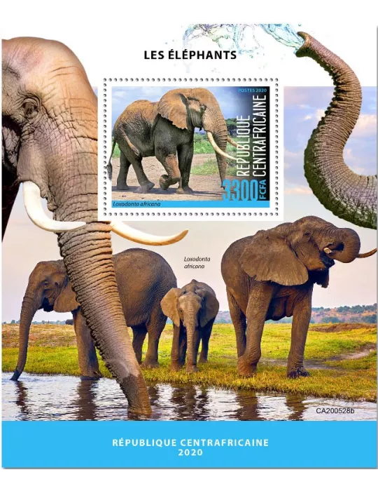 n° 1683  - Timbre CENTRAFRIQUE Blocs et feuillets