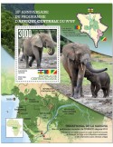 n° 1687  - Timbre CENTRAFRIQUE Blocs et feuillets