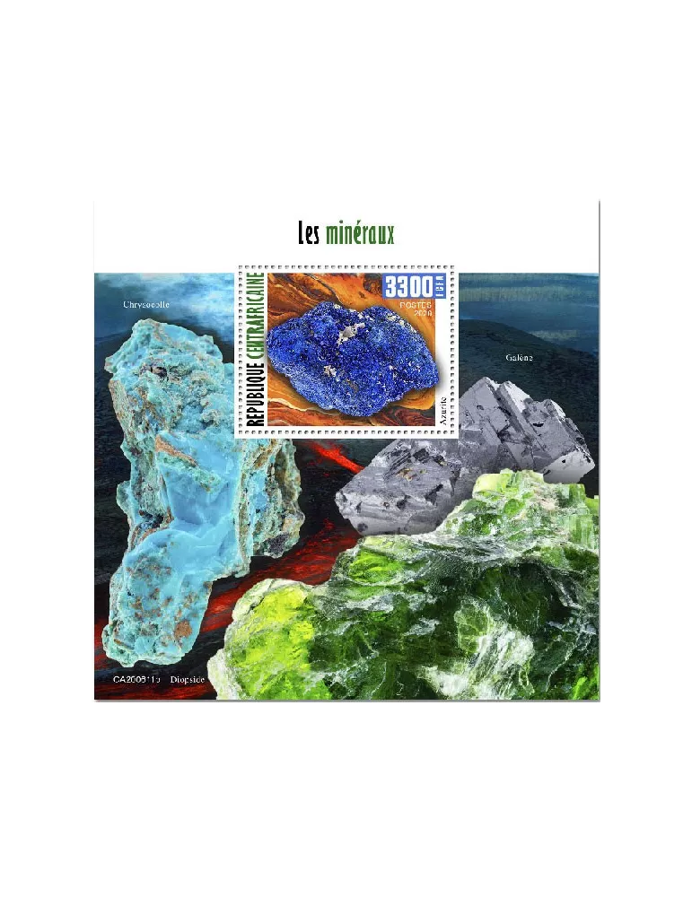 n° 1700  - Timbre CENTRAFRIQUE Blocs et feuillets