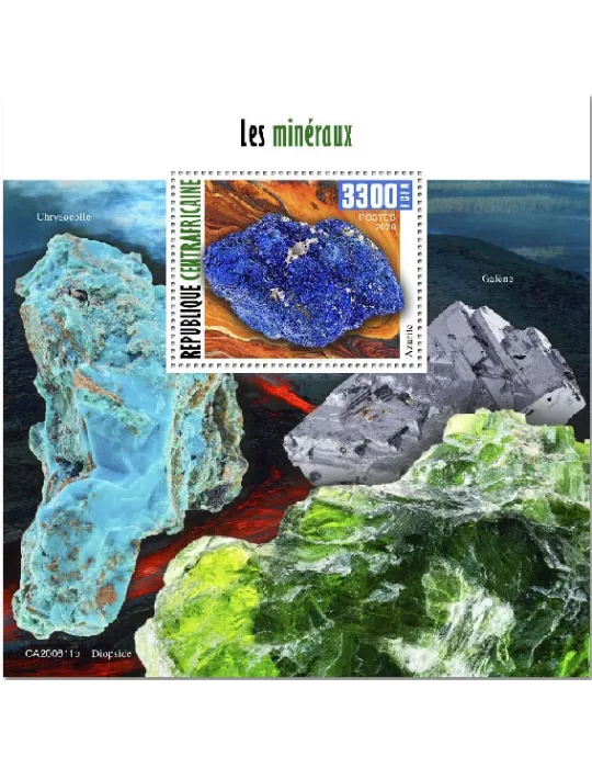 n° 1700  - Timbre CENTRAFRIQUE Blocs et feuillets