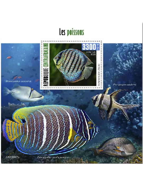 n° 1706  - Timbre CENTRAFRIQUE Blocs et feuillets