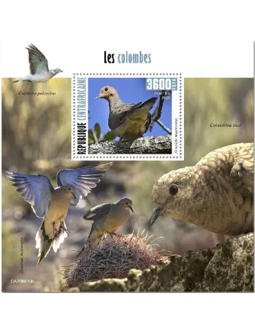 n° 1709  - Timbre CENTRAFRIQUE Blocs et feuillets