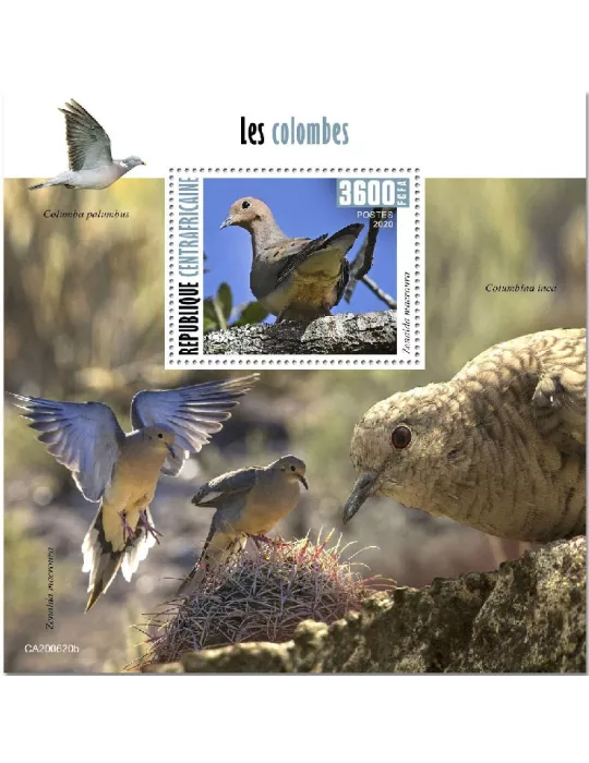 n° 1709  - Timbre CENTRAFRIQUE Blocs et feuillets