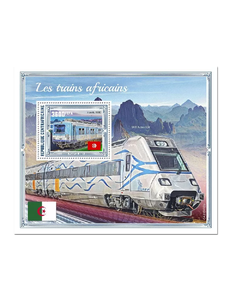 n° 1726  - Timbre CENTRAFRIQUE Blocs et feuillets