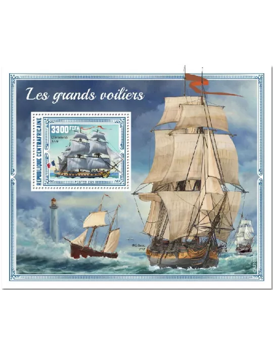 n° 1729  - Timbre CENTRAFRIQUE Blocs et feuillets