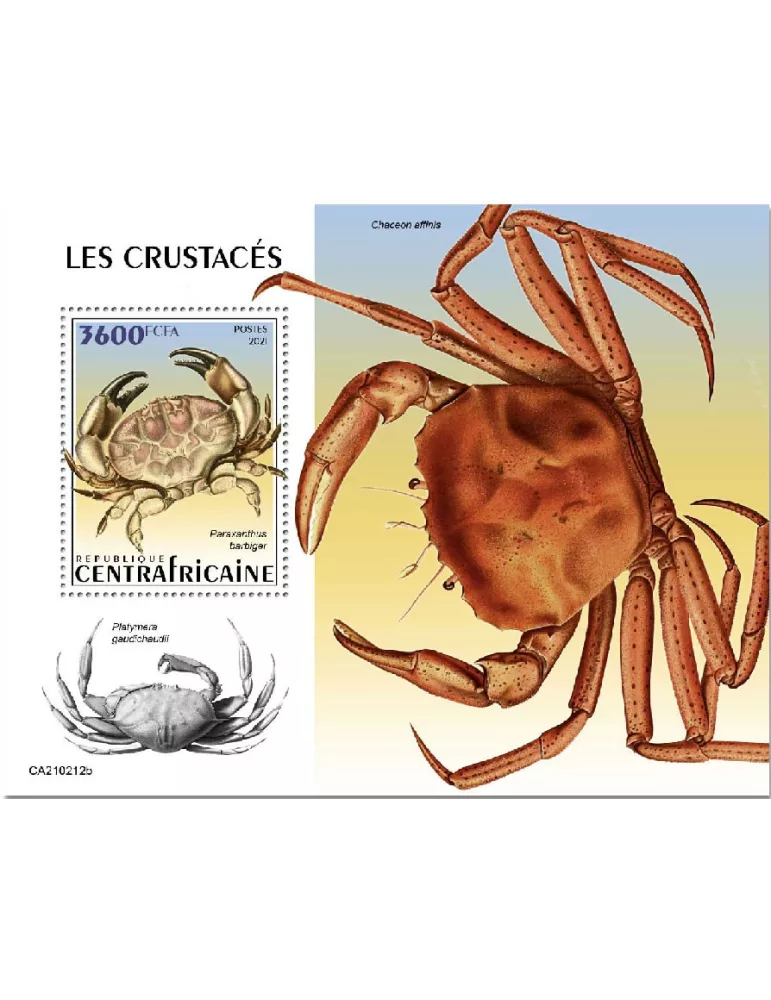 n° 1755  - Timbre CENTRAFRIQUE Blocs et feuillets