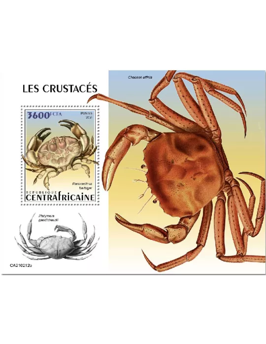 n° 1755  - Timbre CENTRAFRIQUE Blocs et feuillets