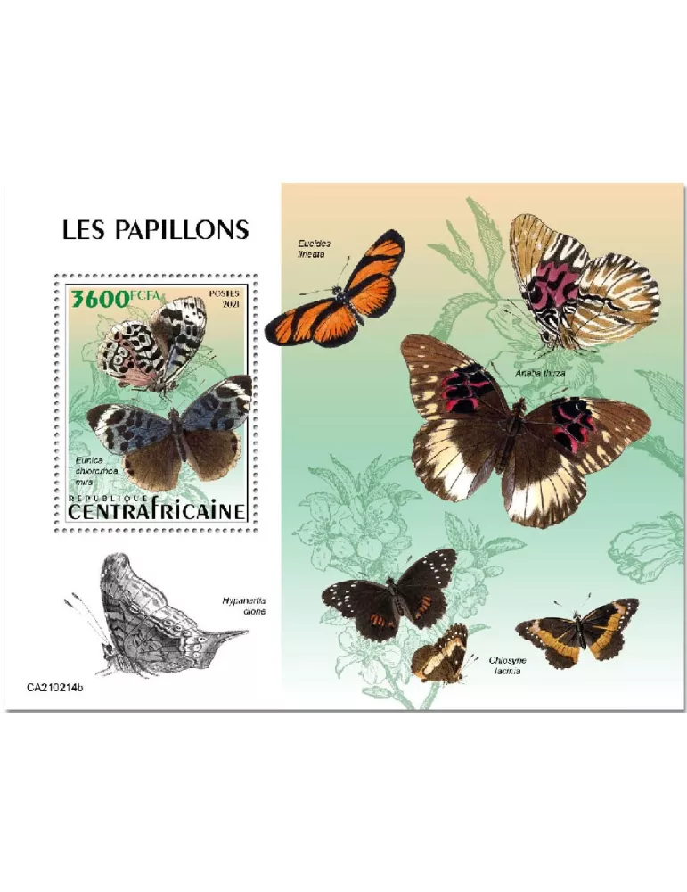n° 1757  - Timbre CENTRAFRIQUE Blocs et feuillets