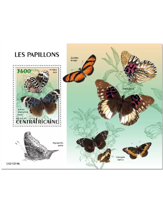 n° 1757  - Timbre CENTRAFRIQUE Blocs et feuillets