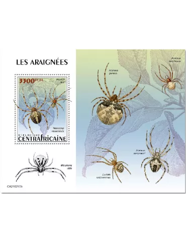 n° 1758  - Timbre CENTRAFRIQUE Blocs et feuillets