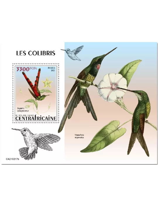 n° 1760  - Timbre CENTRAFRIQUE Blocs et feuillets