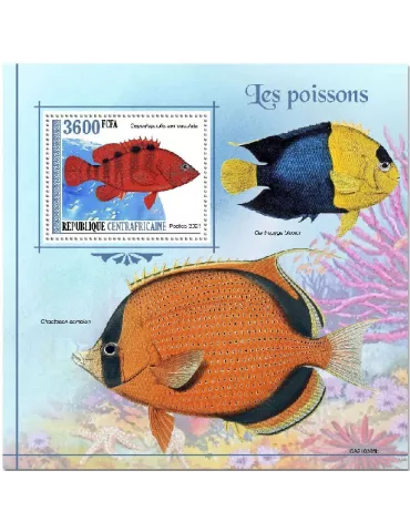 n° 1784  - Timbre CENTRAFRIQUE Blocs et feuillets