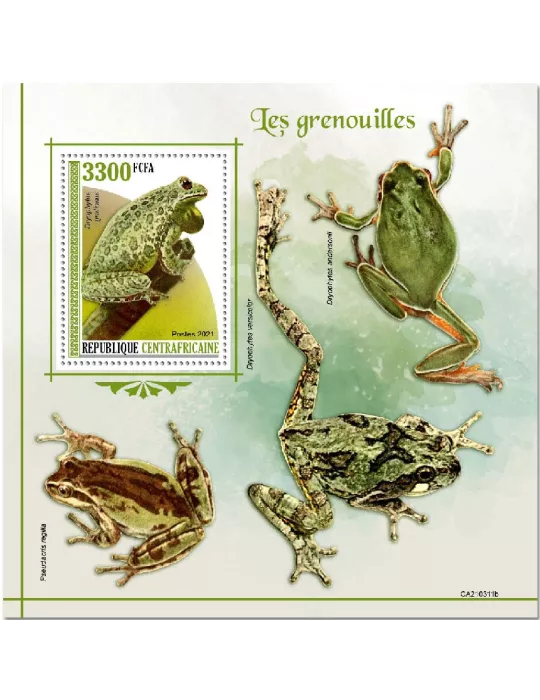n° 1787  - Timbre CENTRAFRIQUE Blocs et feuillets