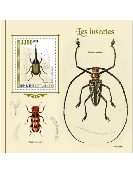 n° 1789  - Timbre CENTRAFRIQUE Blocs et feuillets