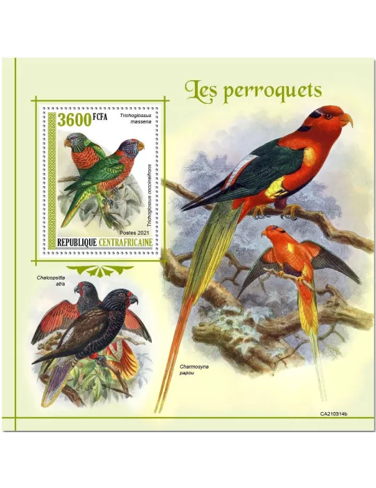 n° 1790  - Timbre CENTRAFRIQUE Blocs et feuillets
