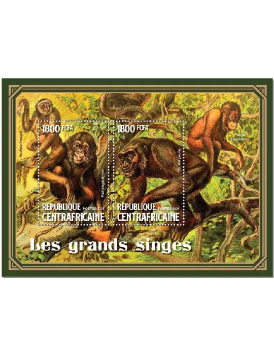 n° 1794  - Timbre CENTRAFRIQUE Blocs et feuillets