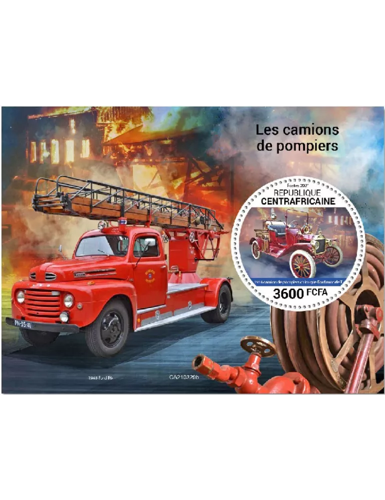 n° 1802  - Timbre CENTRAFRIQUE Blocs et feuillets