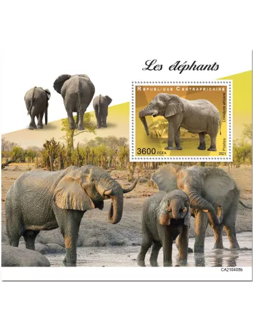 n° 1820  - Timbre CENTRAFRIQUE Blocs et feuillets