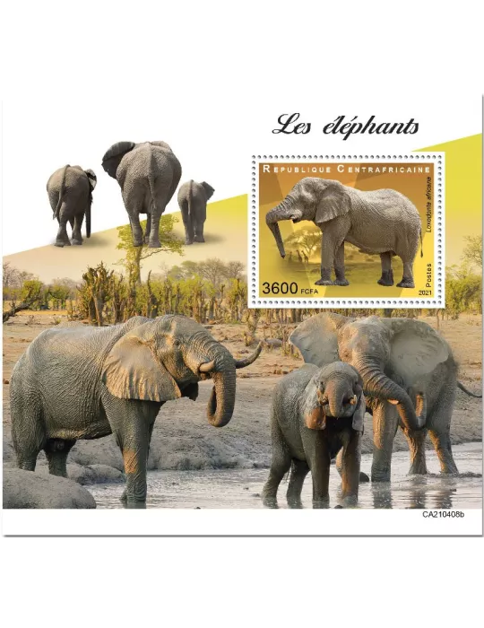 n° 1820  - Timbre CENTRAFRIQUE Blocs et feuillets