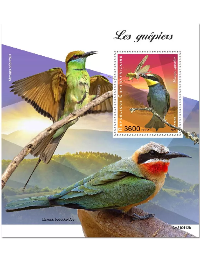 n° 1824  - Timbre CENTRAFRIQUE Blocs et feuillets