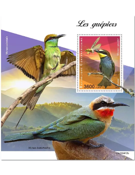 n° 1824  - Timbre CENTRAFRIQUE Blocs et feuillets