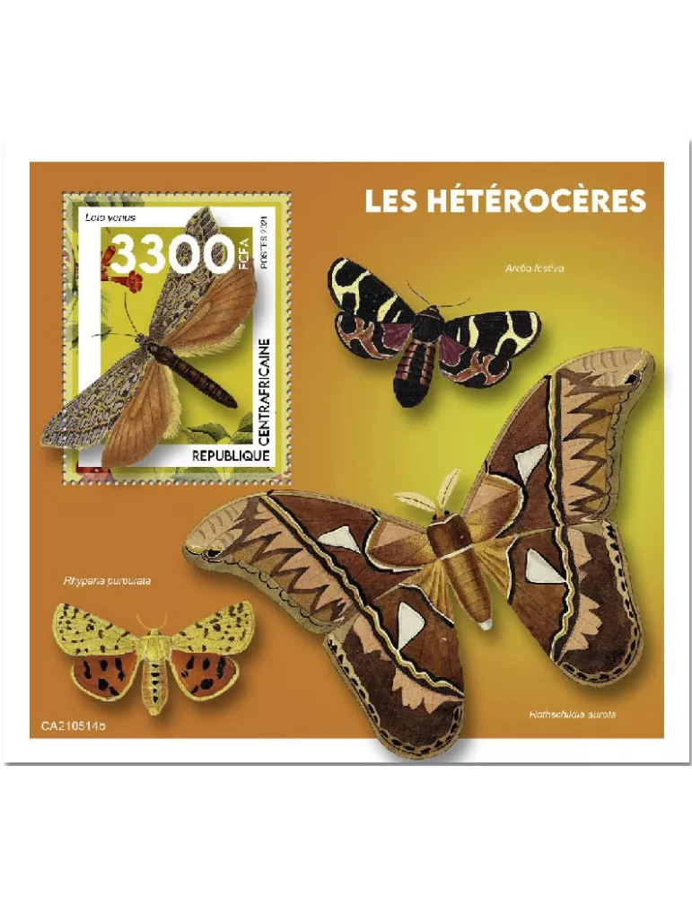 n° 1868  - Timbre CENTRAFRIQUE Blocs et feuillets