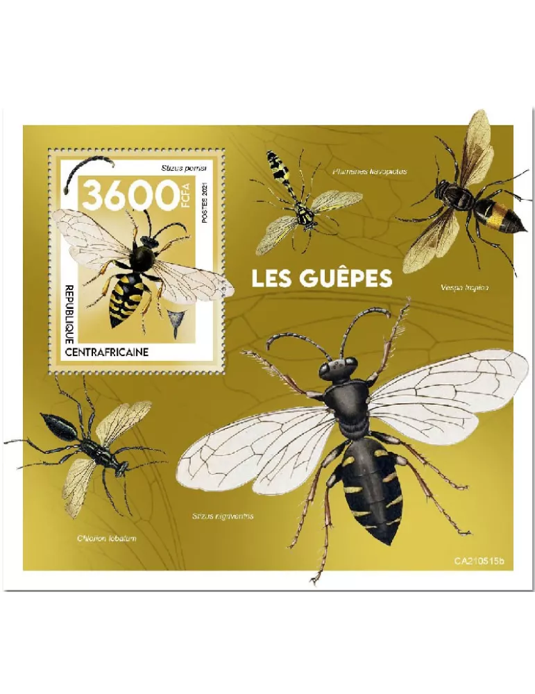 n° 1869  - Timbre CENTRAFRIQUE Blocs et feuillets