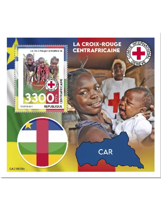 n° 1883  - Timbre CENTRAFRIQUE Blocs et feuillets