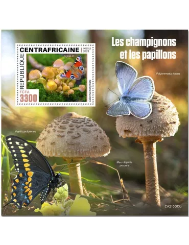 n° 1885  - Timbre CENTRAFRIQUE Blocs et feuillets