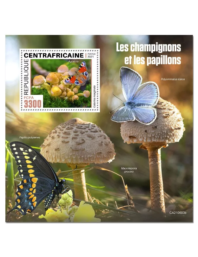 n° 1885  - Timbre CENTRAFRIQUE Blocs et feuillets