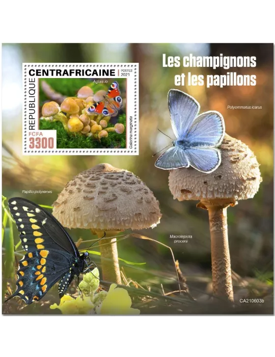 n° 1885  - Timbre CENTRAFRIQUE Blocs et feuillets