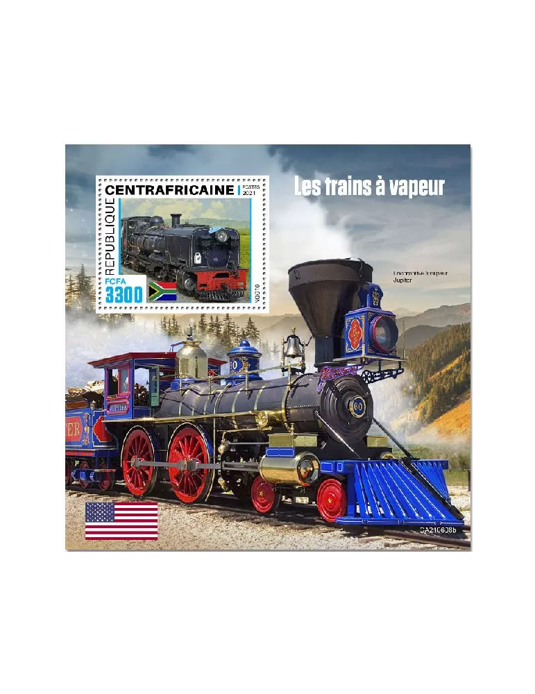n° 1890  - Timbre CENTRAFRIQUE Blocs et feuillets