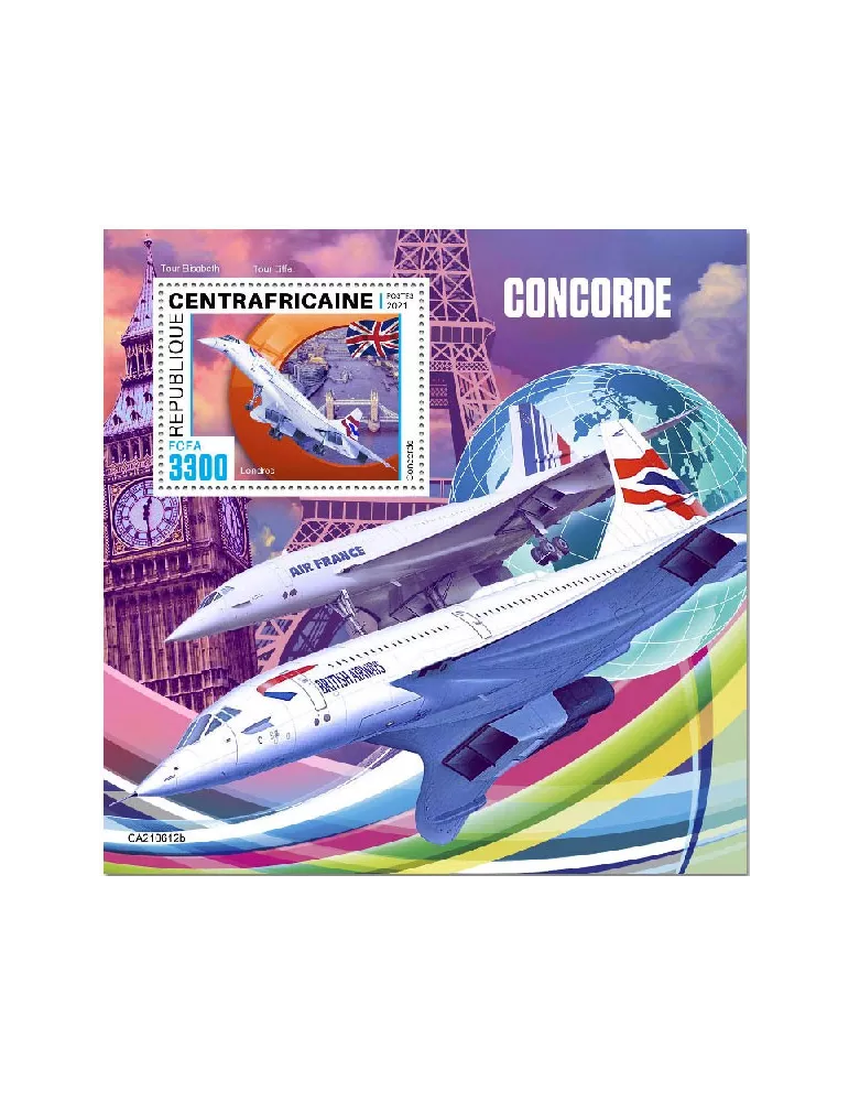 n° 1894  - Timbre CENTRAFRIQUE Blocs et feuillets