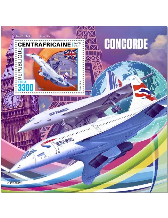 n° 1894  - Timbre CENTRAFRIQUE Blocs et feuillets